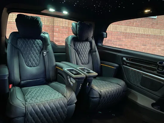 Benz Van Luxury Reclinável Assento de Carro Auto Sob Medida Genuíno para Conversão Vito