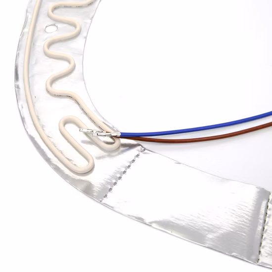 Aquecedor de folha de alumínio para assento sanitário